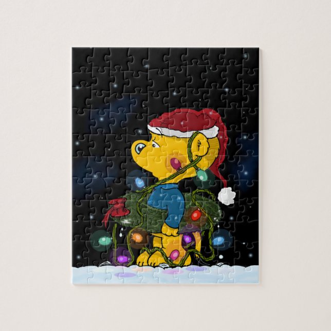 Puzzle Los Navidades de Ferald escribieron el rompecabeza (Vertical)