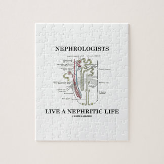 Puzzle Los nefrólogos viven una vida nefrítica (Nephron)