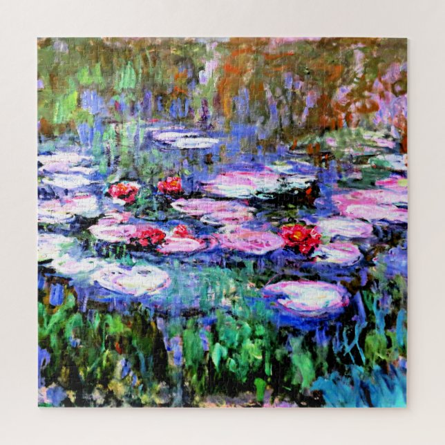 Puzzle Los Nenufares, de Claude Monet, (Vertical)