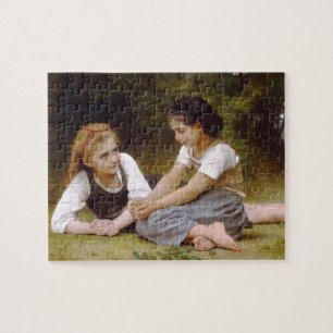 Puzzle Los "Noisettes" de Bouguereau en 1882