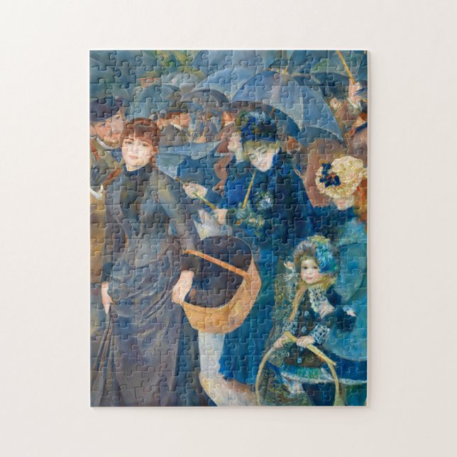 Puzzle Los paraguas, 1881-1886, por Pierre-Auguste Renoir (Vertical)