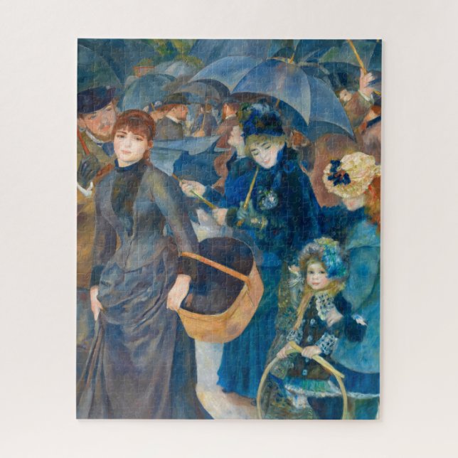 Puzzle Los paraguas de Pierre-Auguste Renoir (Vertical)
