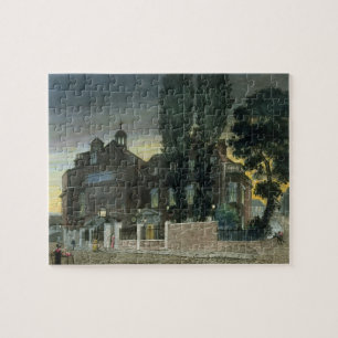 Puzzle Los pozos de Sadler, 1826 (grabado coloreado)