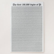 Los primeros 100.000 dígitos de Pi
