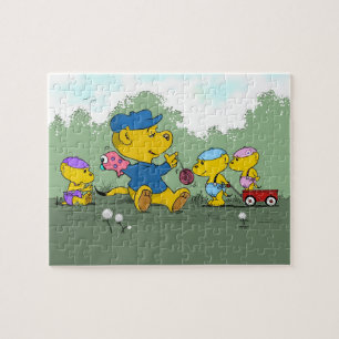 Puzzle Los primos pequeños de Ferald