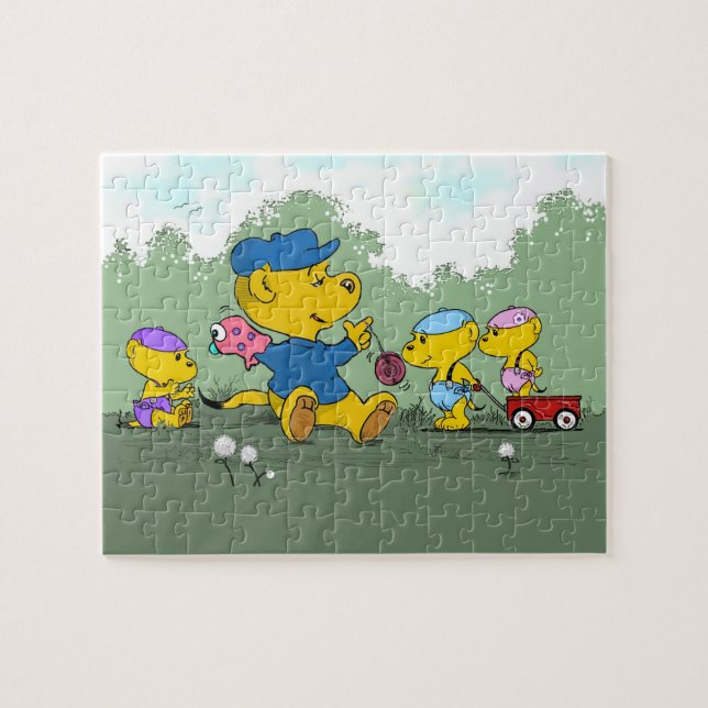 Puzzle Los primos pequeños de Ferald (Horizontal)