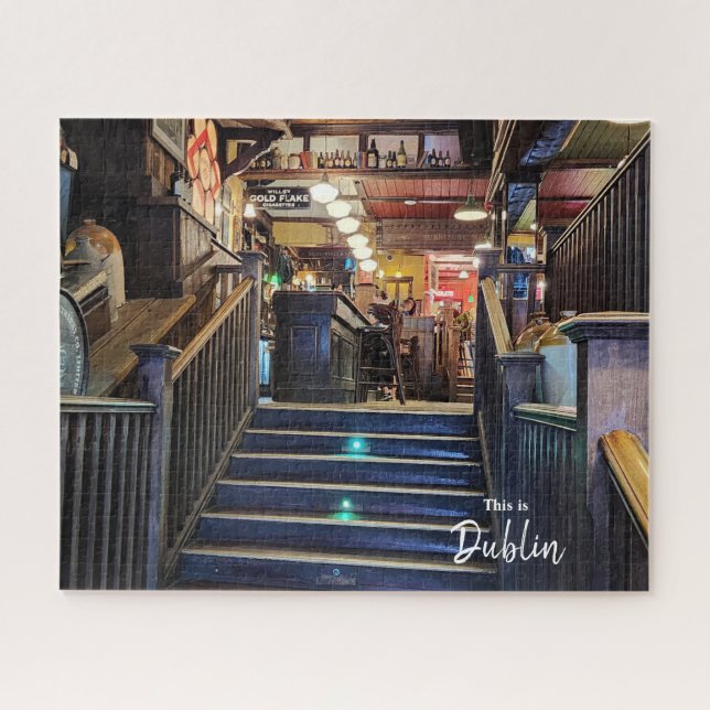 Puzzle Los Pubs de Dublín-Irlanda (Horizontal)