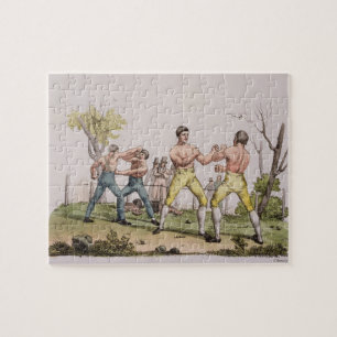 Puzzle Los Pugilists, platean 31 'de la historia del