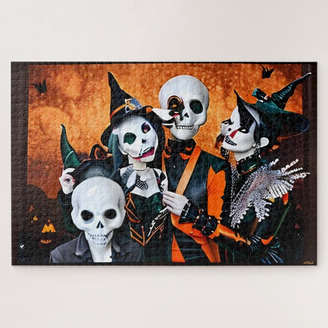 Puzzle Los que se resisten a Halloween (Horizontal)