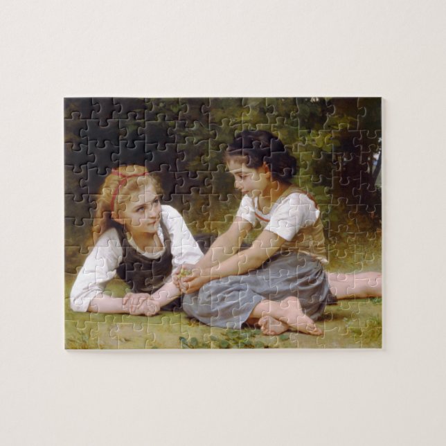 Puzzle Los recolectores de la nuez de W.A. Bouguereau (Horizontal)