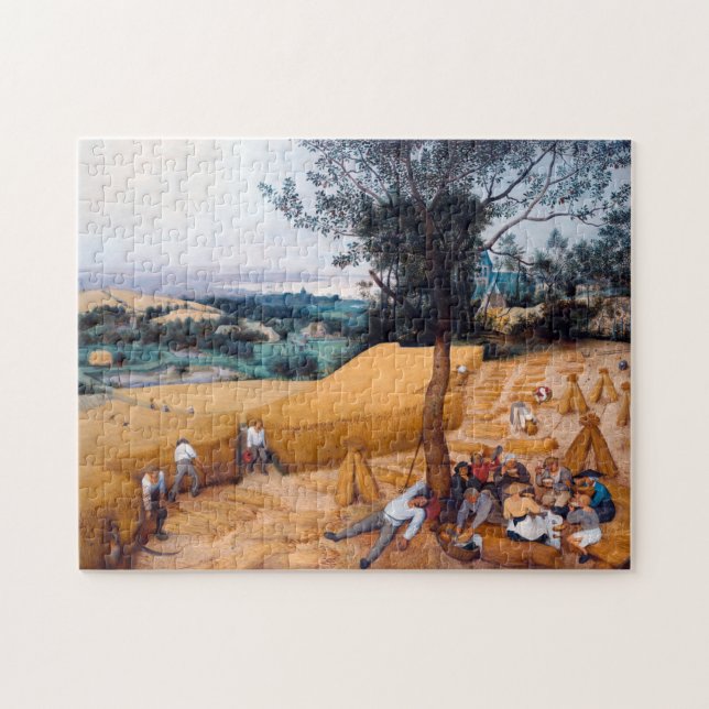 Puzzle Los recolectores, Pieter Bruegel (Horizontal)