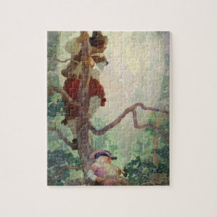 Puzzle Los ritos de la primavera, ilustracion 'de un niñ