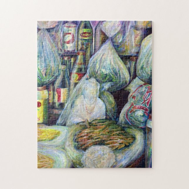 Puzzle Los sabores secos de Singapur (Vertical)
