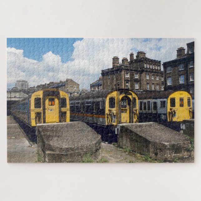 Puzzle Los Sidings del ferrocarril. (Horizontal)