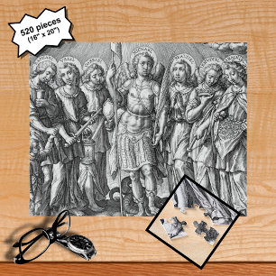 Puzzle Los Siete Arcángeles (M 034; Grabado)
