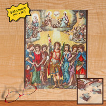 Los Siete Archangels (CP 001; Cromolitografía)