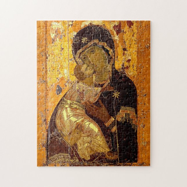 Puzzle Los Theotokos de Vladimir (Vertical)