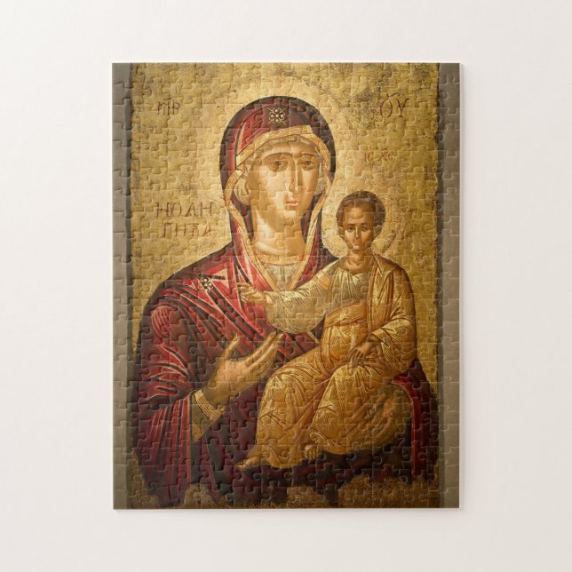 Puzzle Los Theotokos y el Niño Cristo (Vertical)