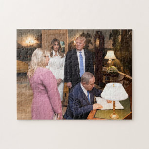 Puzzle Los triunfos y el Netanyahus en Israel