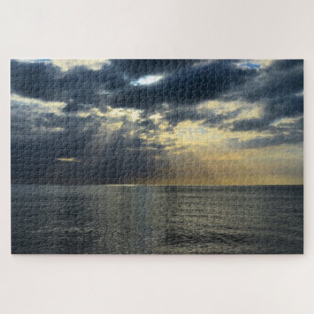 Puzzle Los últimos rayos del atardecer - 20x30 - 1014 pcs (Horizontal)