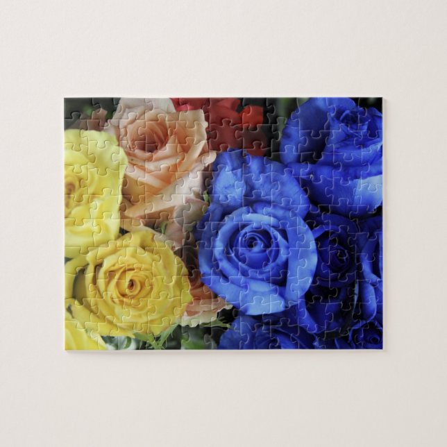 Puzzle Los variados ramos de rosas (Horizontal)