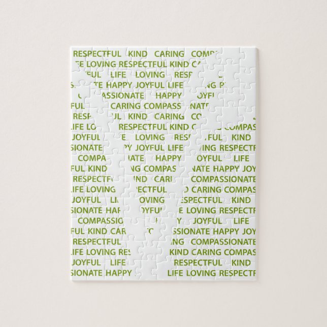 Puzzle Los veganos son (Vertical)