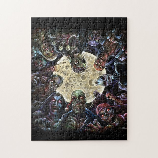 Puzzle Los zombis atacan (la horda del zombi) (Vertical)
