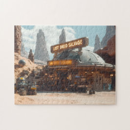 Puzzle Lost Droid Salvage Outpost Desert Sci-Fi Frontier