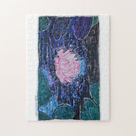 Puzzle Loto en Agua Oscura