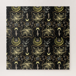 Puzzle Loto Gold: Elegancia Vintage Crescent.