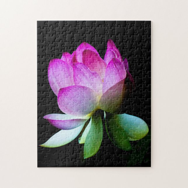 Puzzle Lotus Bloom (Vertical)