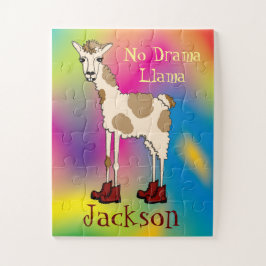 Puzzle Louis the Llama Kids Personalizado