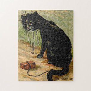Puzzle Louis Wain Black Cat
