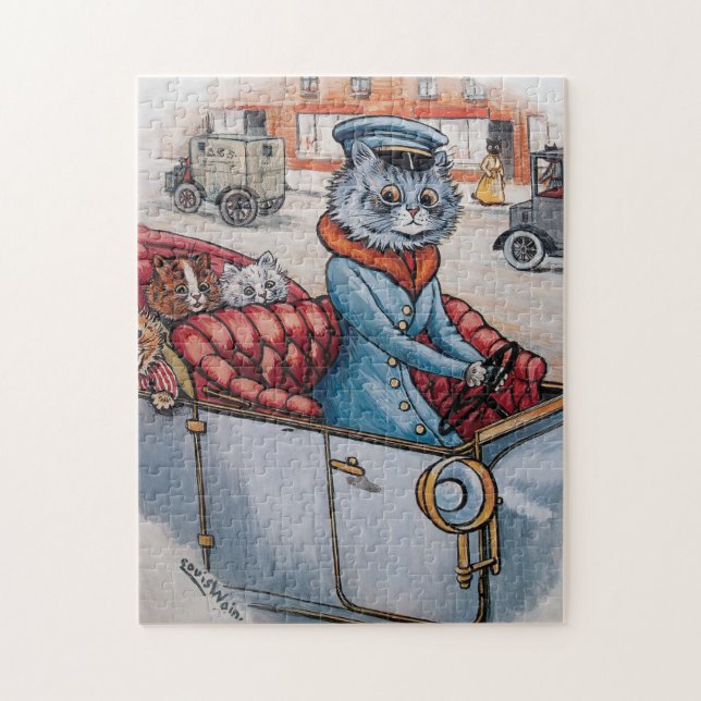 Puzzle Louis Wain - El capullo del gato - Antropomorfismo (Vertical)