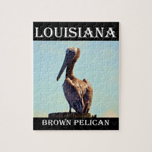 Puzzle Louisiana Brown Pelican 2.jpg (Vertical)