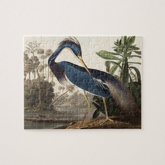 Puzzle Louisiana Heron Custom Photo (Horizontal)