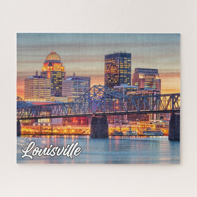 Puzzle Louisville, Kentucky, EE. UU. (Horizontal)