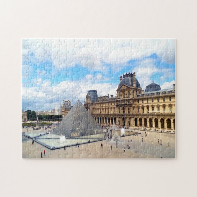 Puzzle Louvre París. (Horizontal)