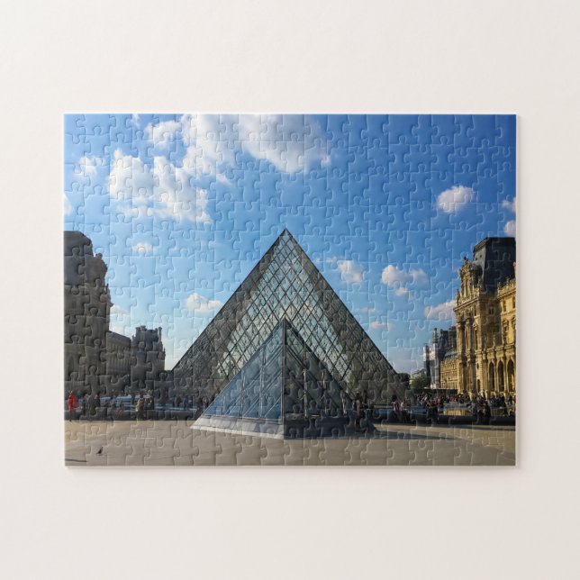 Puzzle Louvre París. (Horizontal)