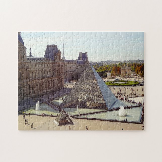 Puzzle Louvre París. (Horizontal)