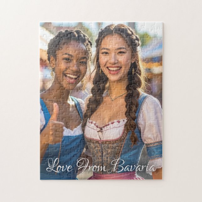 Puzzle Love From Bavaria (Vertical)