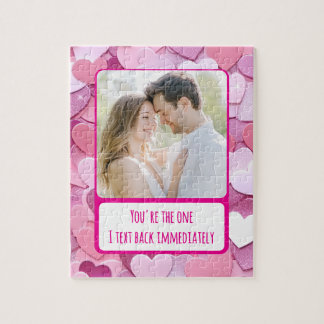 Puzzle Love Heart Confetti I Text Back