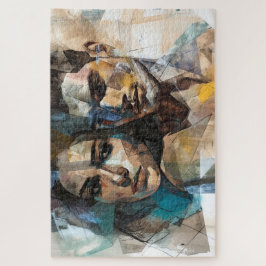 Puzzle Love in Pastel Tones