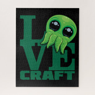 Puzzle Lovecraft Baby Cthulhu Design - Spooky Cute Love
