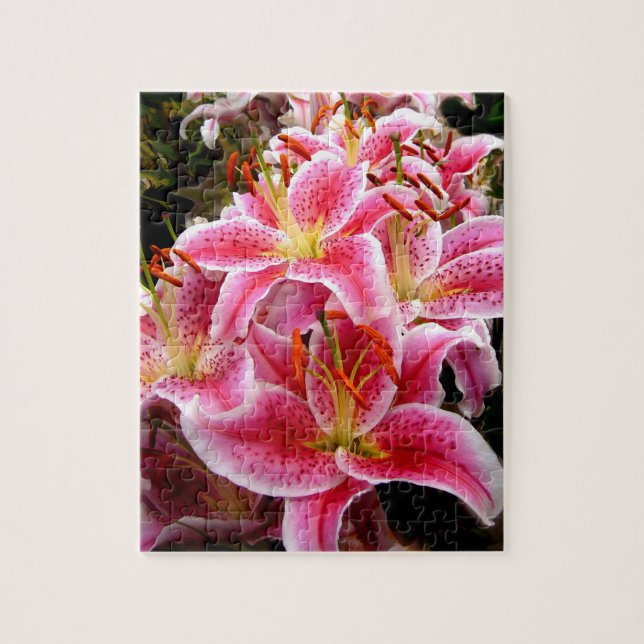 Puzzle Lovely Lilies (Vertical)