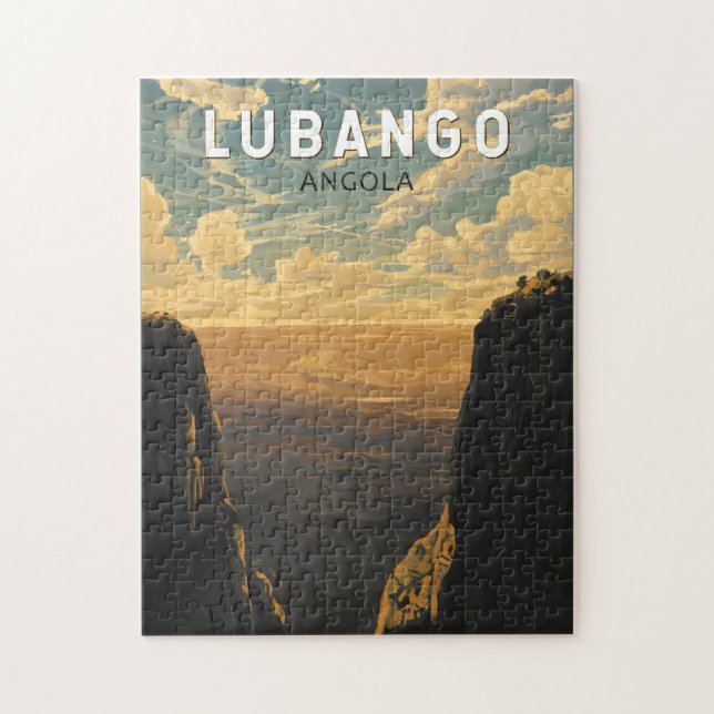 Puzzle Lubango Angola Viaje de arte (Vertical)