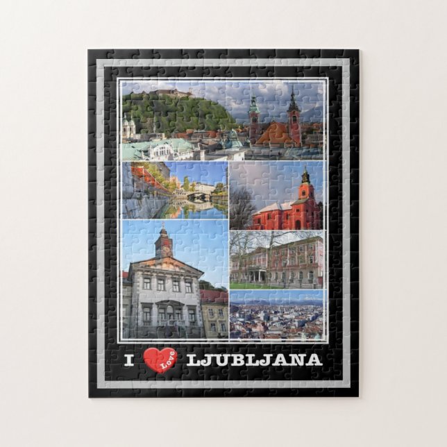 Puzzle Lubiana - Eslovenia - Amo - (Vertical)