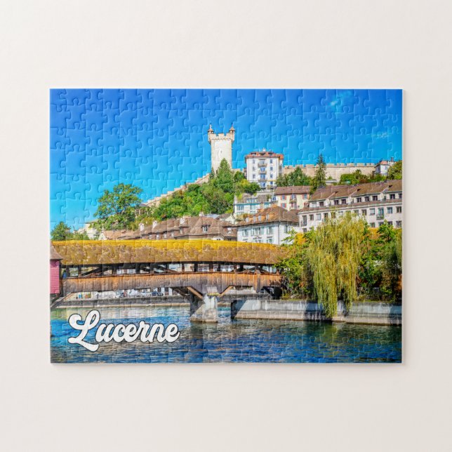 Puzzle Lucerna, Suiza (Horizontal)