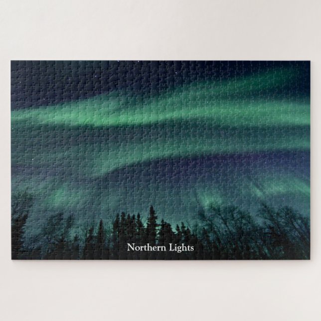 Puzzle Luces boreales de Alaska de 20" x 30" (Horizontal)