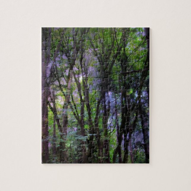 Puzzle Luces de Hadas Bosque Surrealista (Vertical)